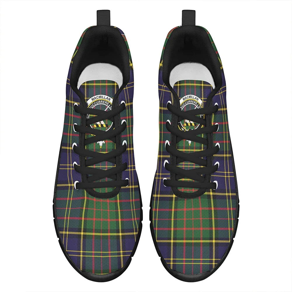 MacMillan Hunting Modern Tartan Crest Sneakers