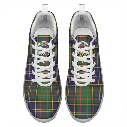 MacMillan Hunting Modern Tartan Crest Sneakers