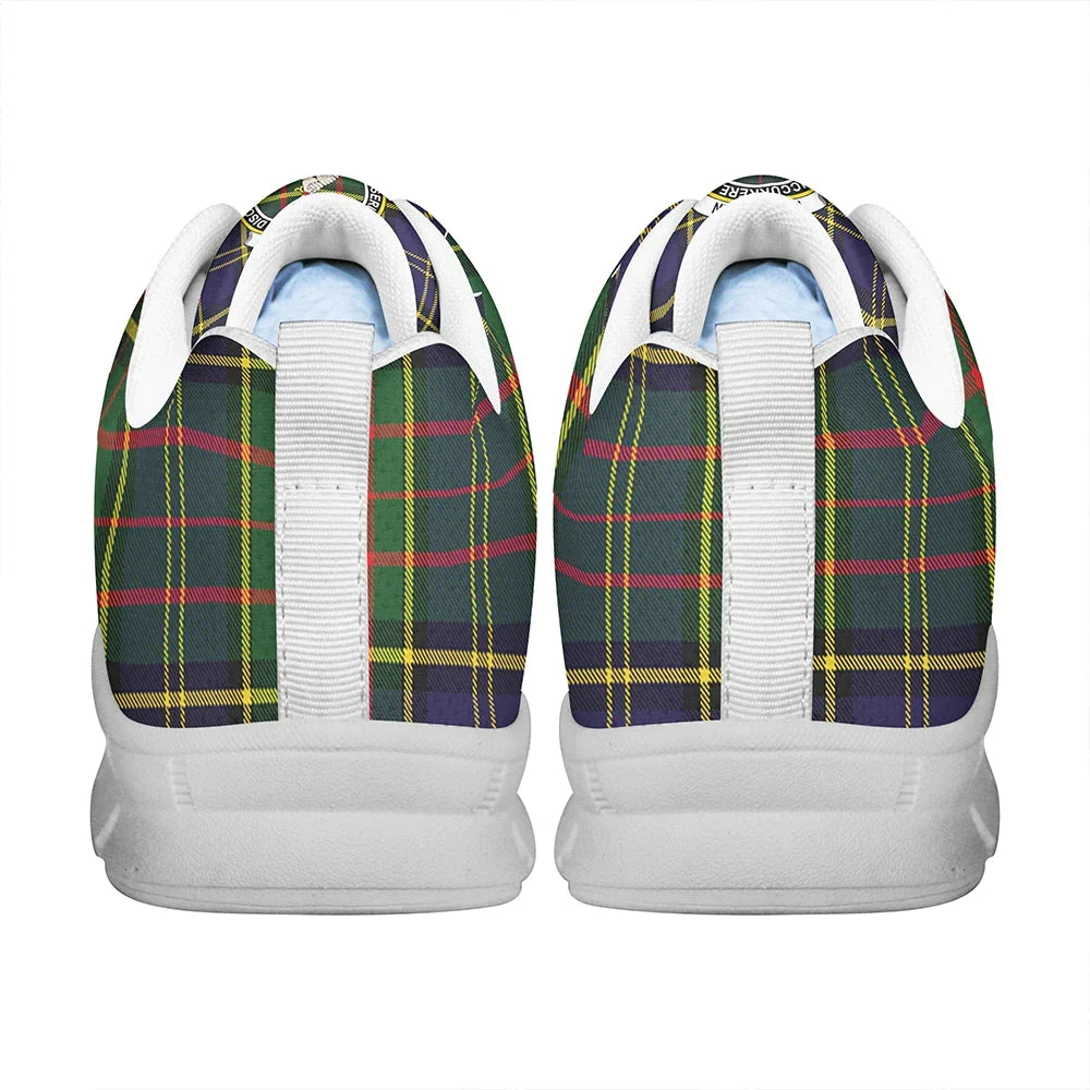 MacMillan Hunting Modern Tartan Crest Sneakers