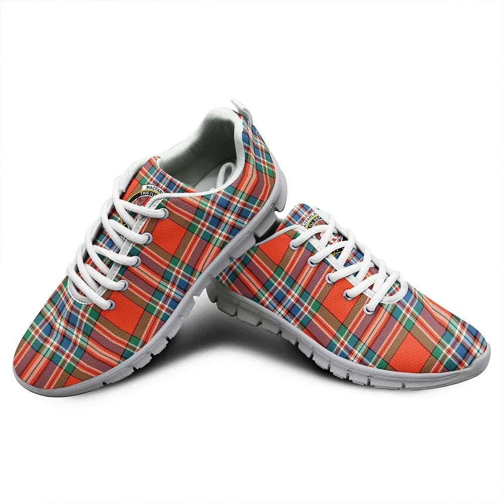 MacFarlane Ancient Tartan Crest Sneakers