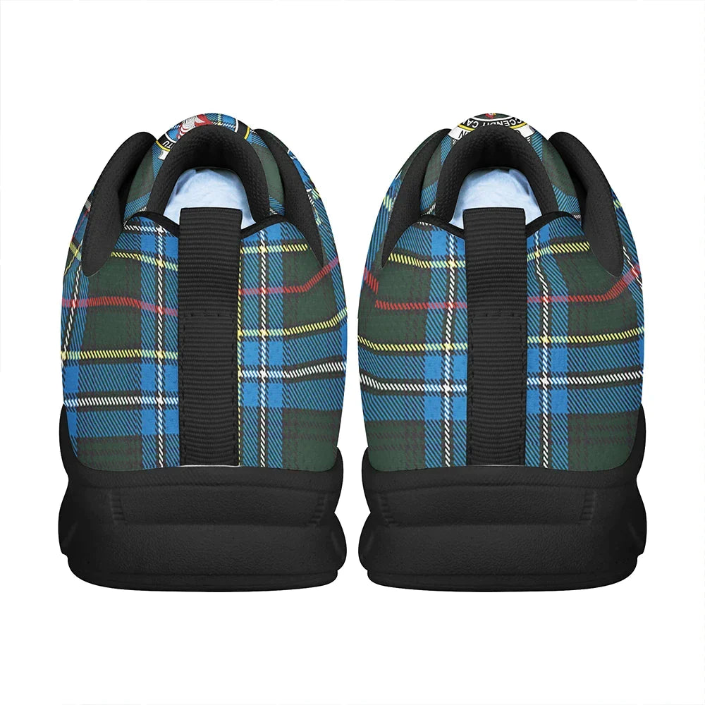 Cockburn Modern Tartan Crest Sneakers