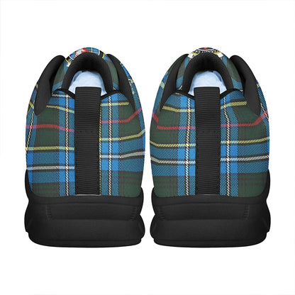 Cockburn Modern Tartan Crest Sneakers