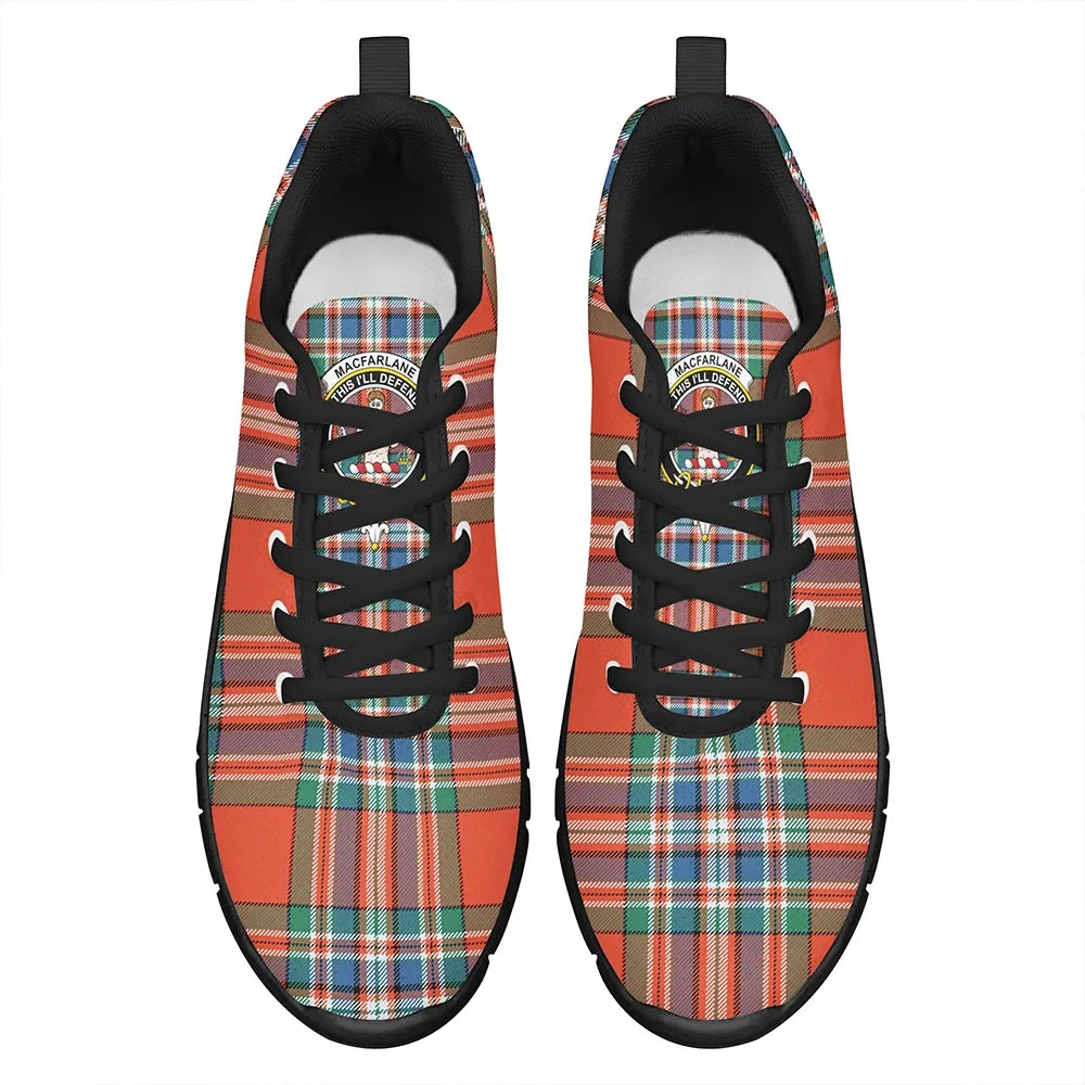 MacFarlane Ancient Tartan Crest Sneakers