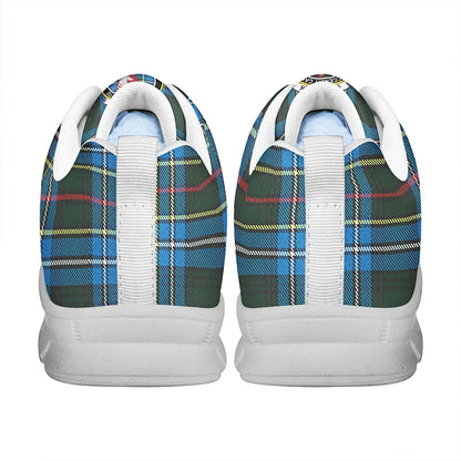 Cockburn Modern Tartan Crest Sneakers