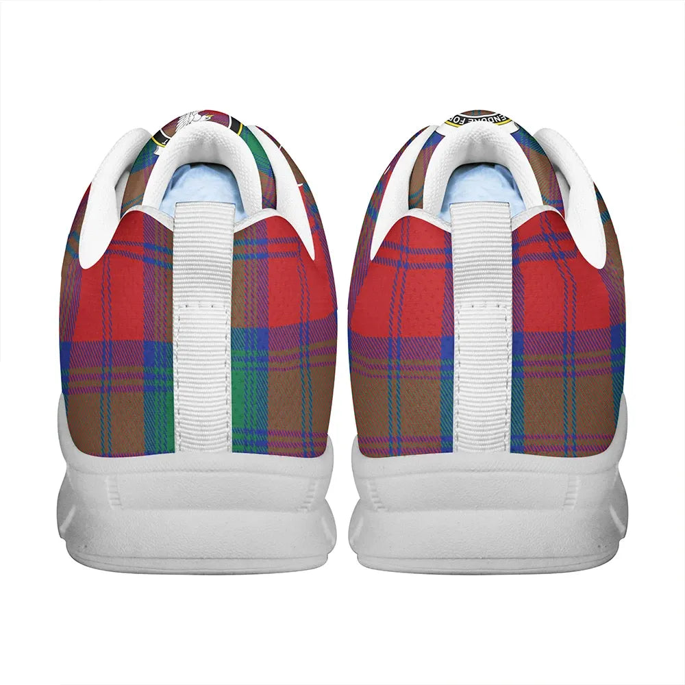 Lindsay Modern Tartan Crest Sneakers