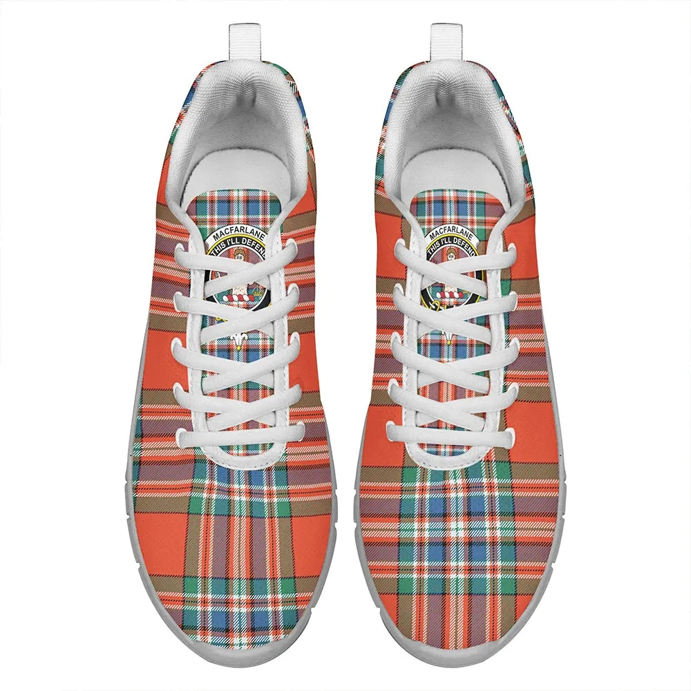 MacFarlane Ancient Tartan Crest Sneakers