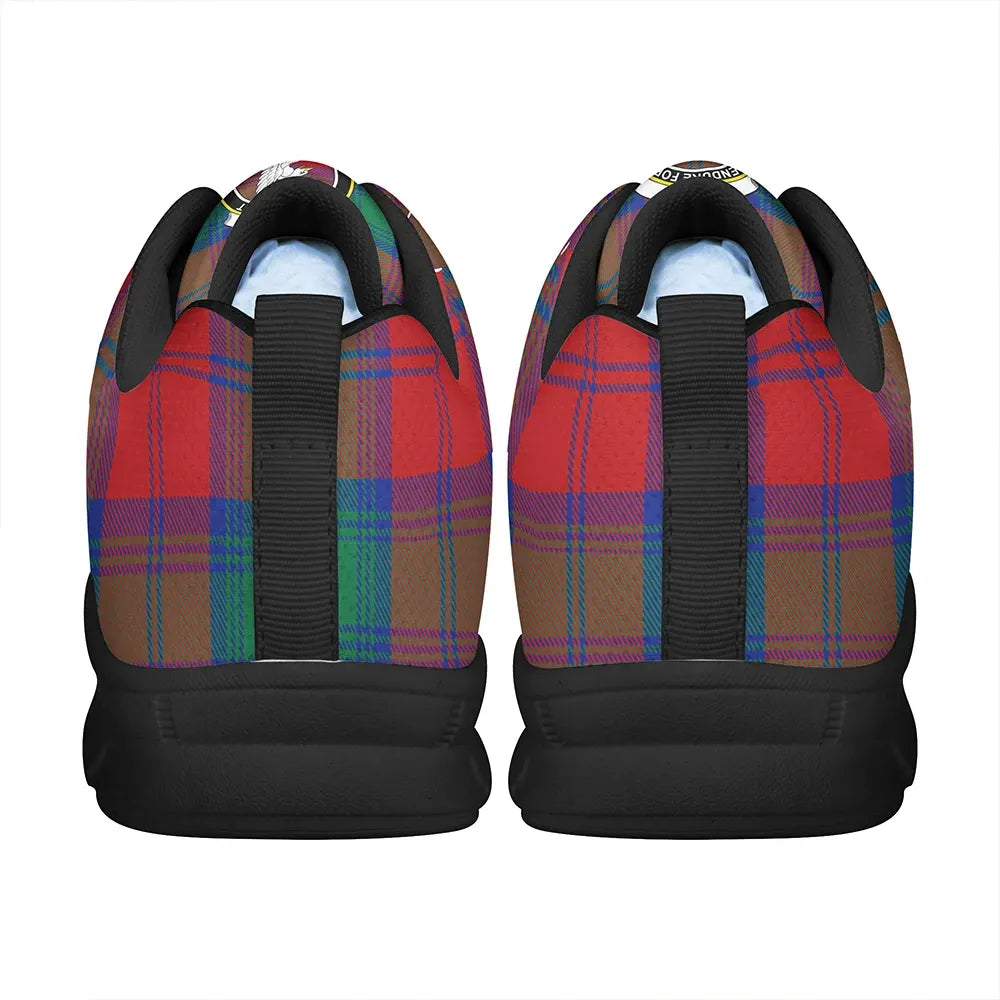 Lindsay Modern Tartan Crest Sneakers