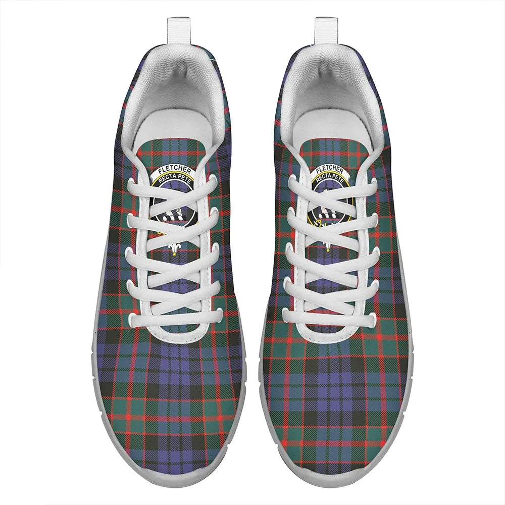 Fletcher of Dunans Tartan Crest Sneakers