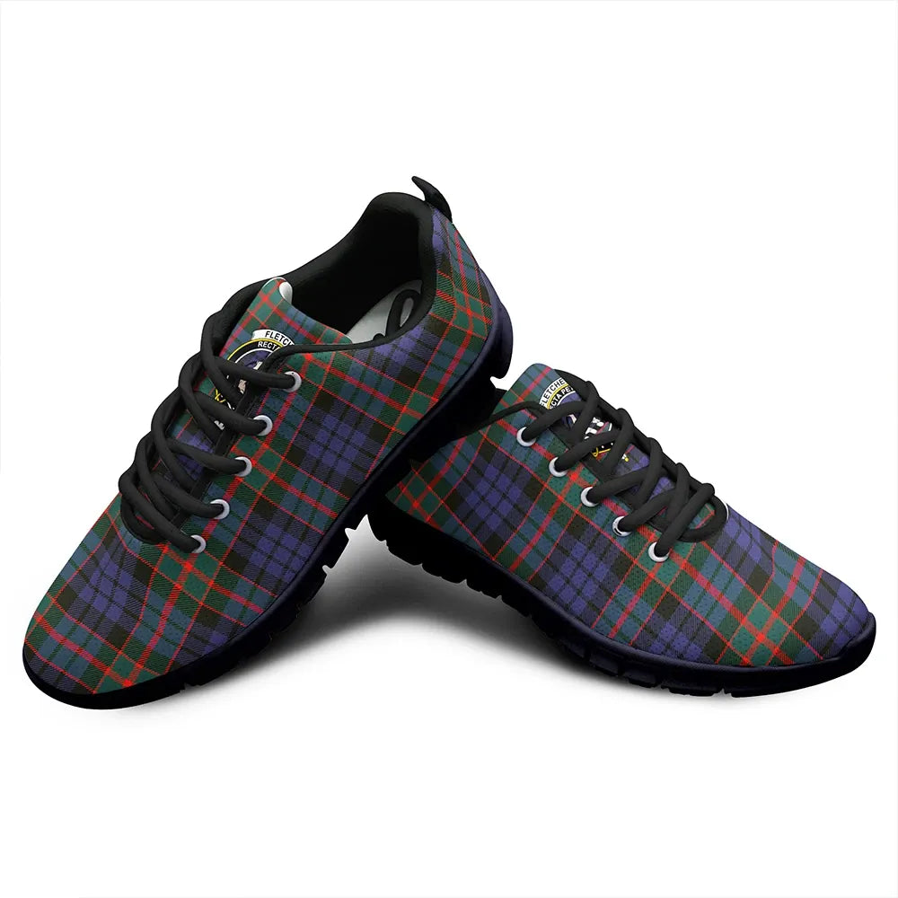 Fletcher of Dunans Tartan Crest Sneakers