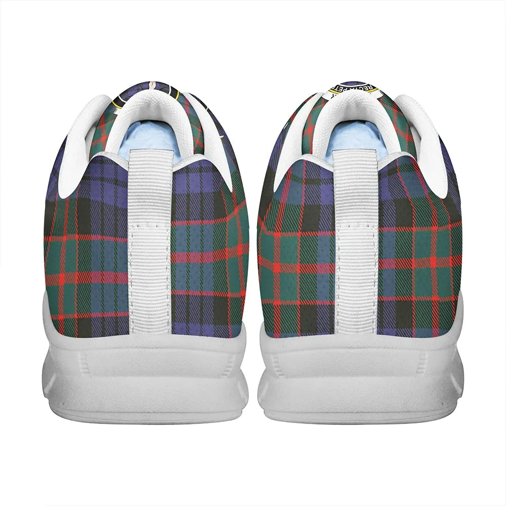 Fletcher of Dunans Tartan Crest Sneakers