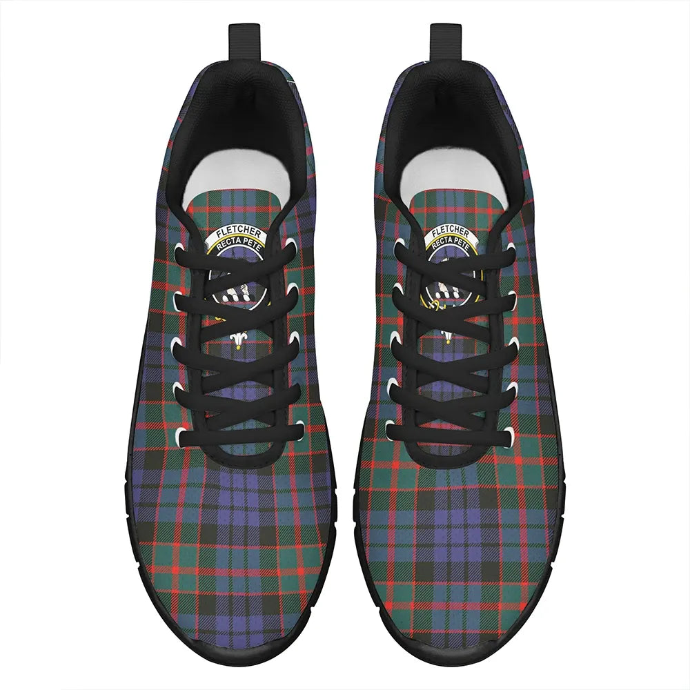 Fletcher of Dunans Tartan Crest Sneakers