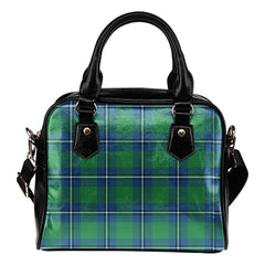 Irvine Ancient Tartan Plaid Shoulder Handbag