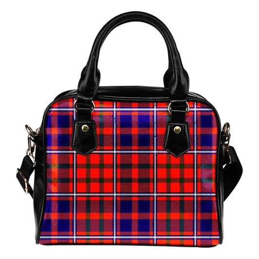 Cameron of Lochiel Modern Tartan Plaid Shoulder Handbag