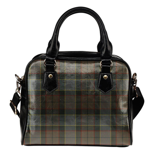 Outlander Fraser Tartan Plaid Shoulder Handbag