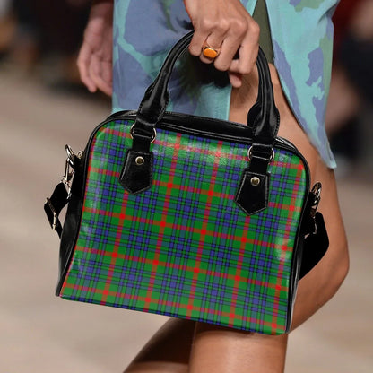 Aiton Tartan Plaid Shoulder Handbag