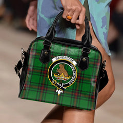 Beveridge Tartan Crest Shoulder Handbag