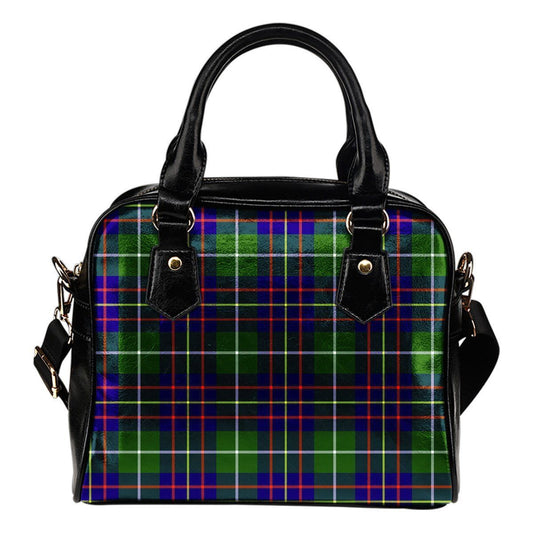 Inglis Modern Tartan Plaid Shoulder Handbag