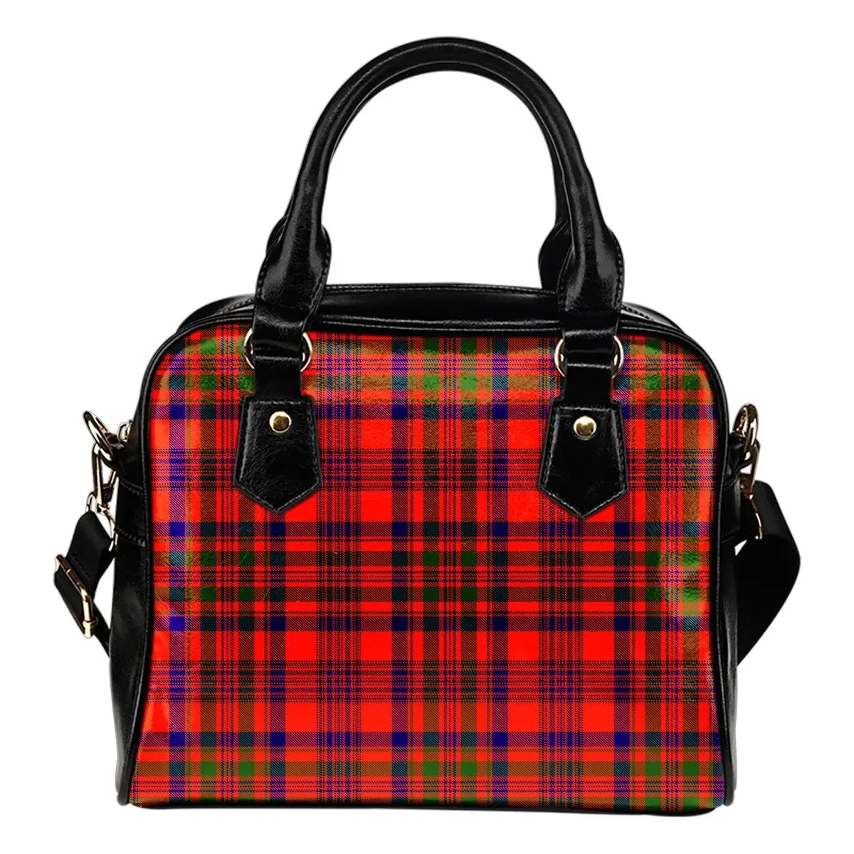 Murray of Tulloch Modern Tartan Plaid Shoulder Handbag