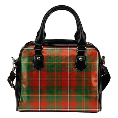 Hay Ancient Tartan Plaid Shoulder Handbag