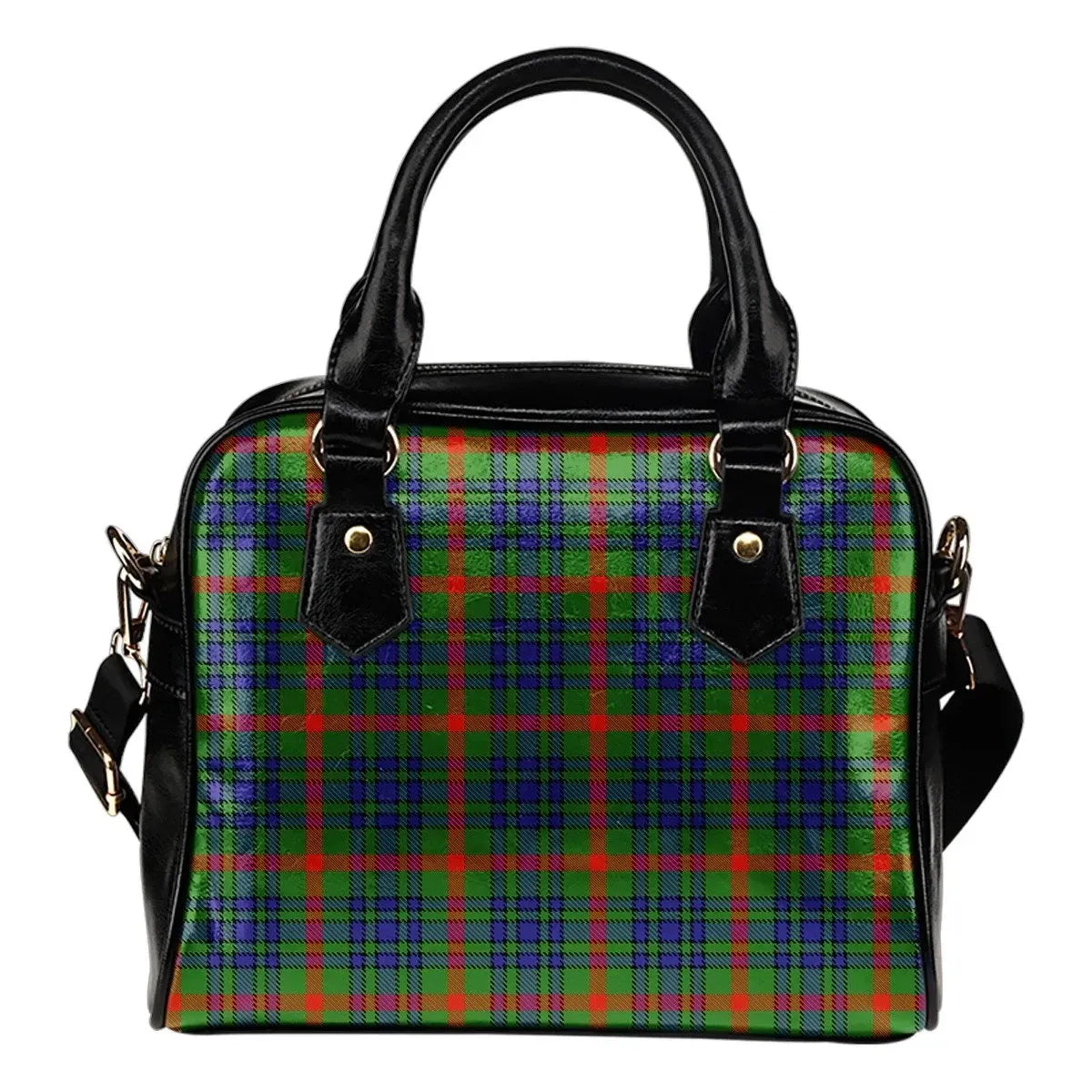 Aiton Tartan Plaid Shoulder Handbag