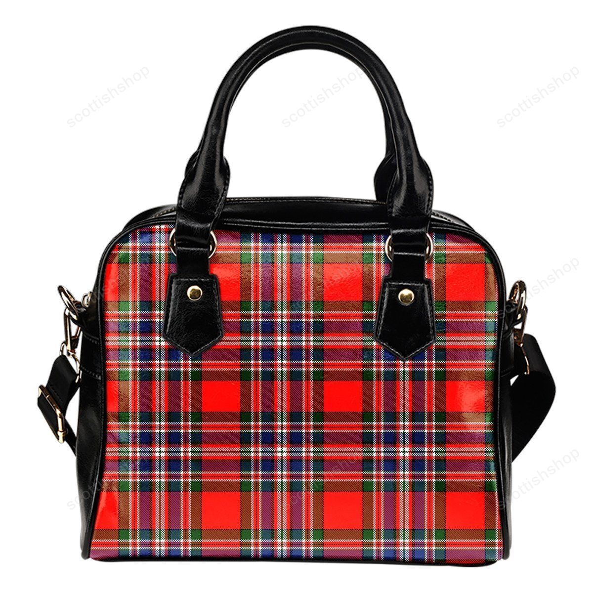 MacFarlane Modern Tartan Plaid Shoulder Handbag