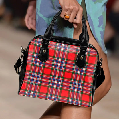 MacFarlane Modern Tartan Plaid Shoulder Handbag