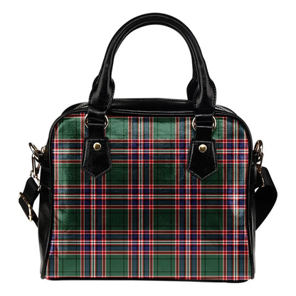 MacFarlane Hunting Modern Tartan Plaid Shoulder Handbag