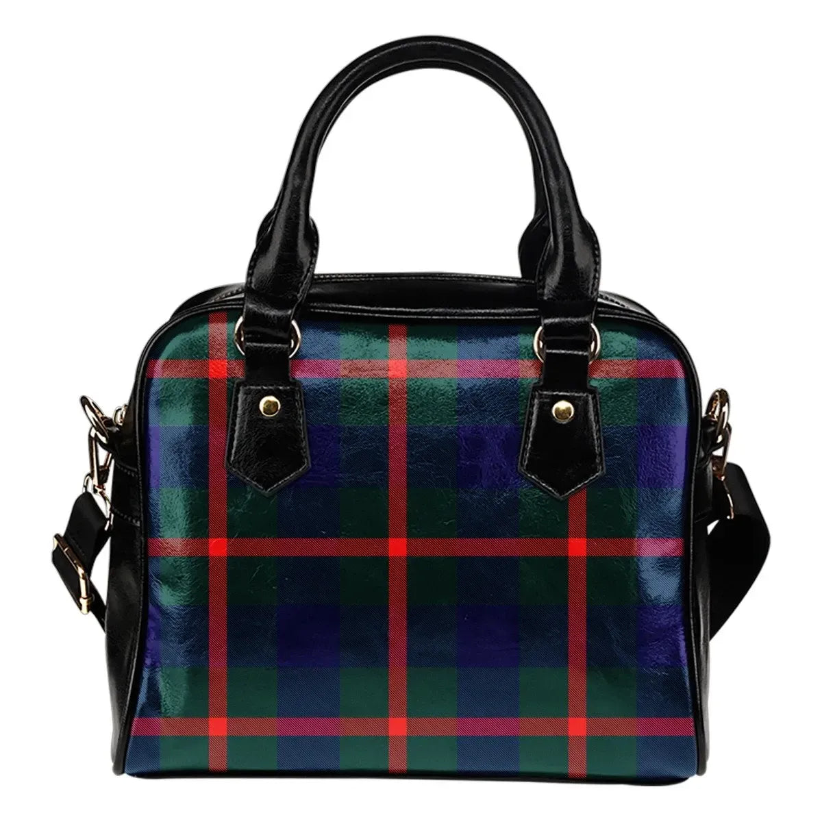 Agnew Modern Tartan Plaid Shoulder Handbag