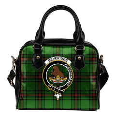 Beveridge Tartan Crest Shoulder Handbag