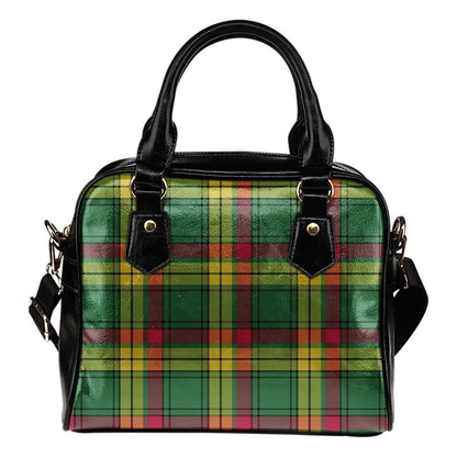 MacMillan Old Ancient Tartan Plaid Shoulder Handbag