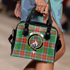 Muirhead Tartan Crest Shoulder Handbag
