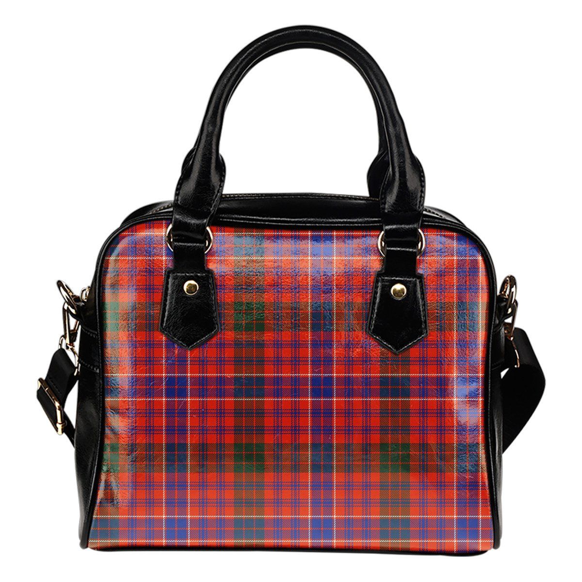 MacRae Ancient Tartan Plaid Shoulder Handbag