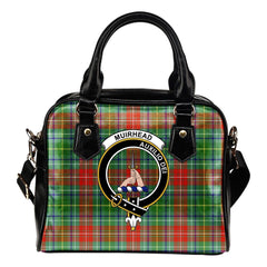 Muirhead Tartan Crest Shoulder Handbag