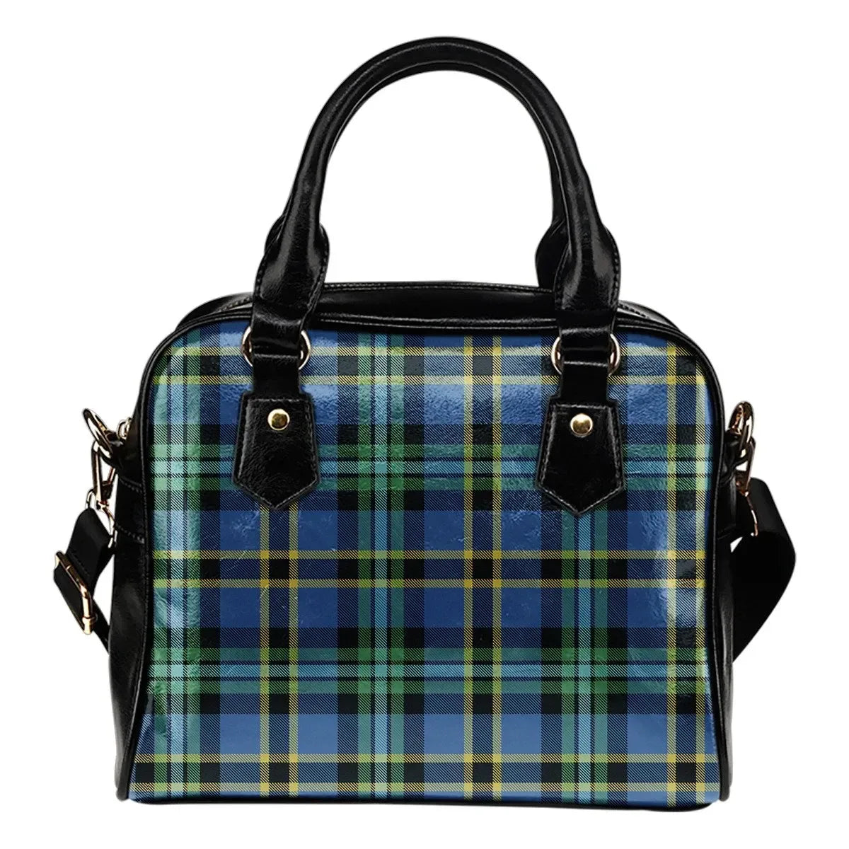 Weir Ancient Tartan Plaid Shoulder Handbag