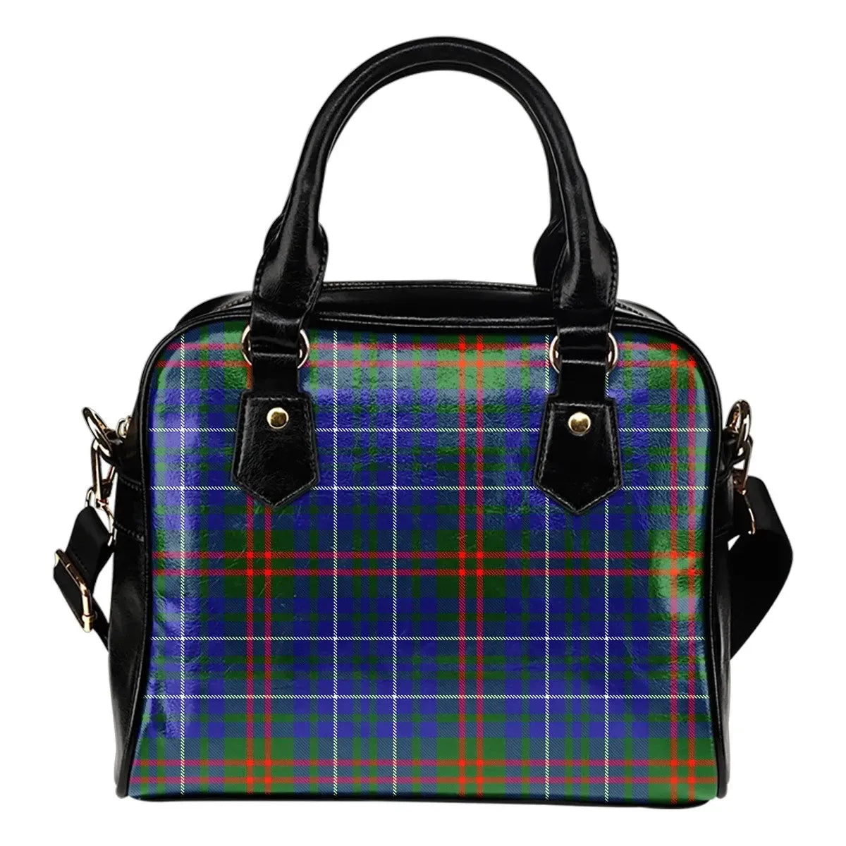 Edmonstone Tartan Plaid Shoulder Handbag