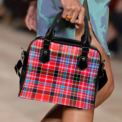 Aberdeen District Tartan Plaid Shoulder Handbag
