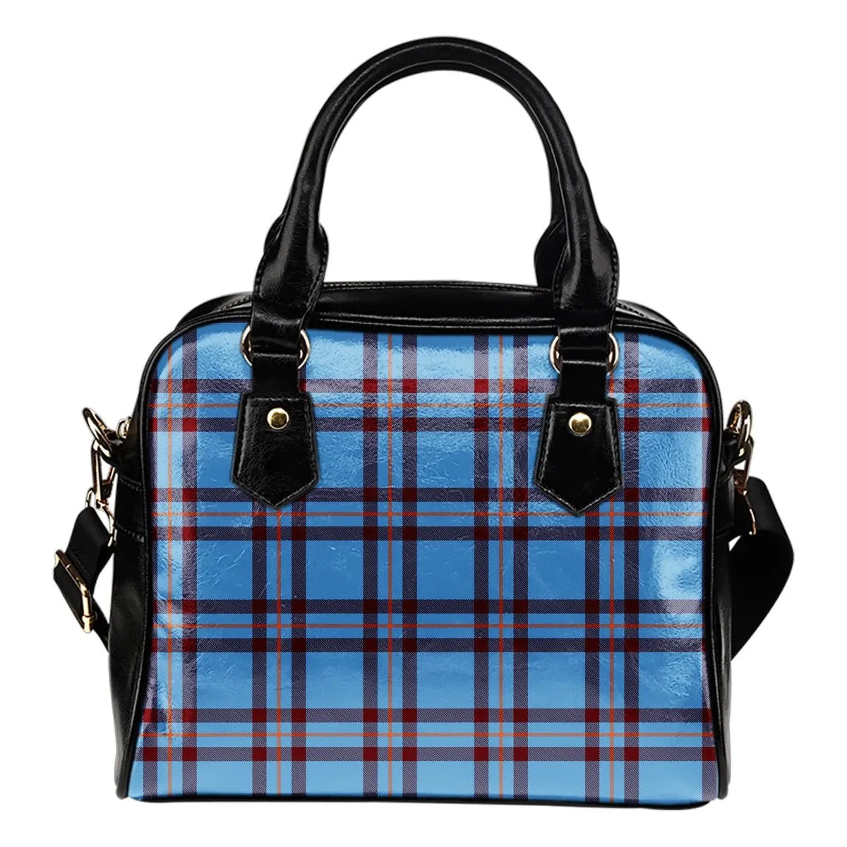 Elliot Ancient Tartan Plaid Shoulder Handbag