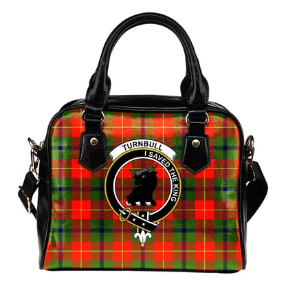 Turnbull Tartan Crest Shoulder Handbag