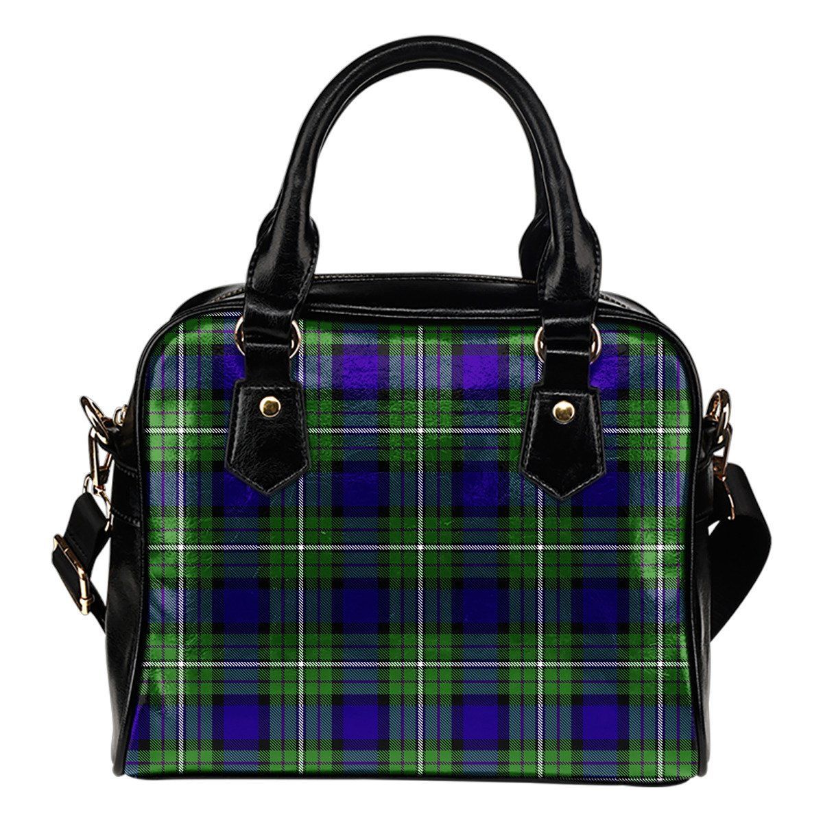 Alexander Tartan Plaid Shoulder Handbag