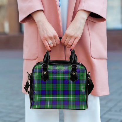 Alexander Tartan Plaid Shoulder Handbag