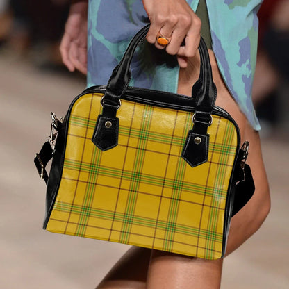 Houston Tartan Plaid Shoulder Handbag