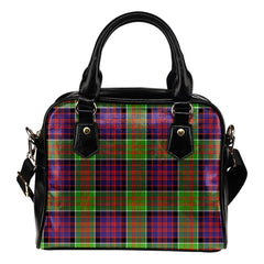 MacDonald of Clanranald Tartan Crest Shoulder Handbag