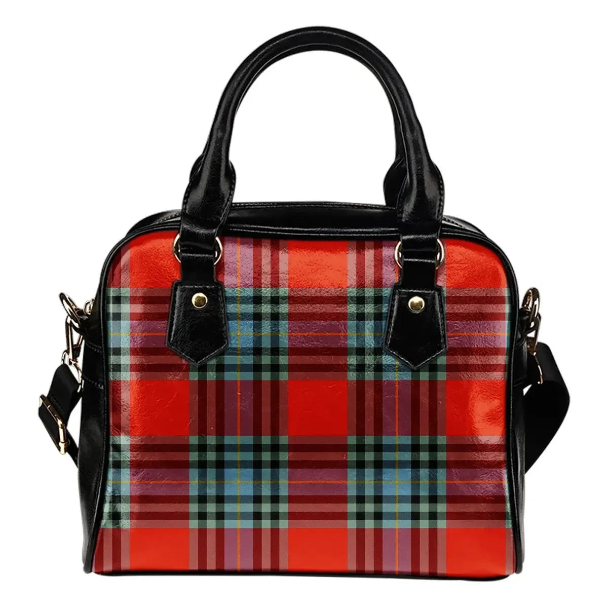 MacLeay Tartan Plaid Shoulder Handbag