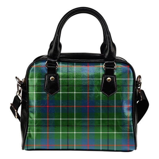 Duncan Ancient Tartan Plaid Shoulder Handbag