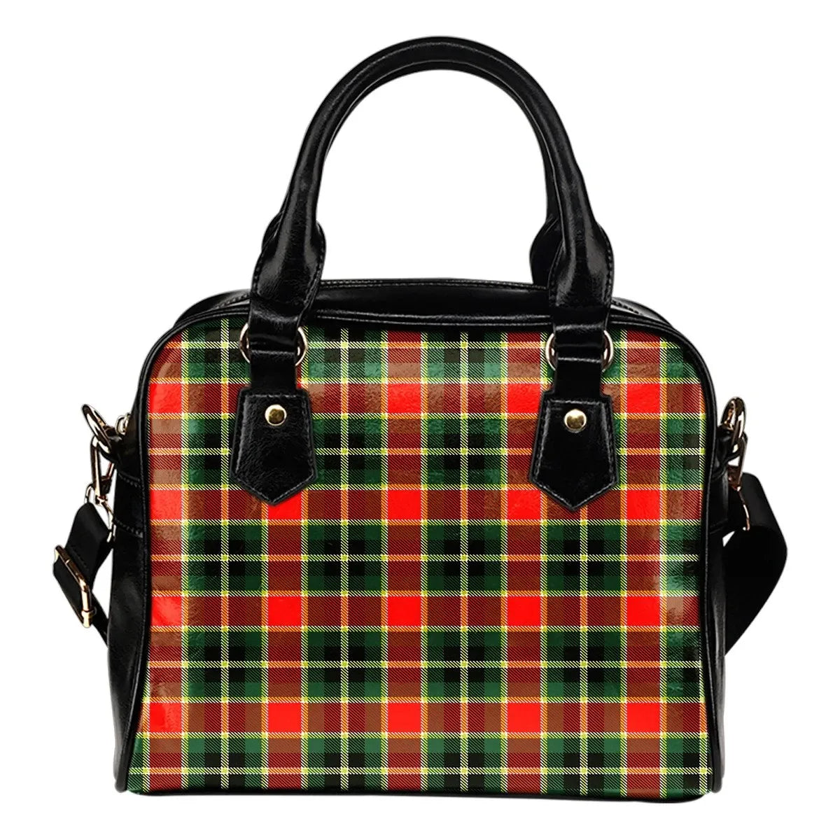 MacLachlan Hunting Modern Tartan Plaid Shoulder Handbag