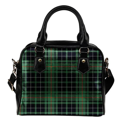 MacAulay Hunting Ancient Tartan Plaid Shoulder Handbag