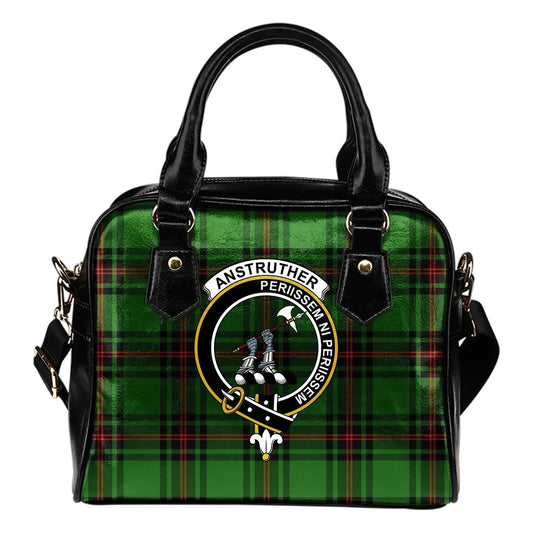 Anstruther Tartan Crest Shoulder Handbag