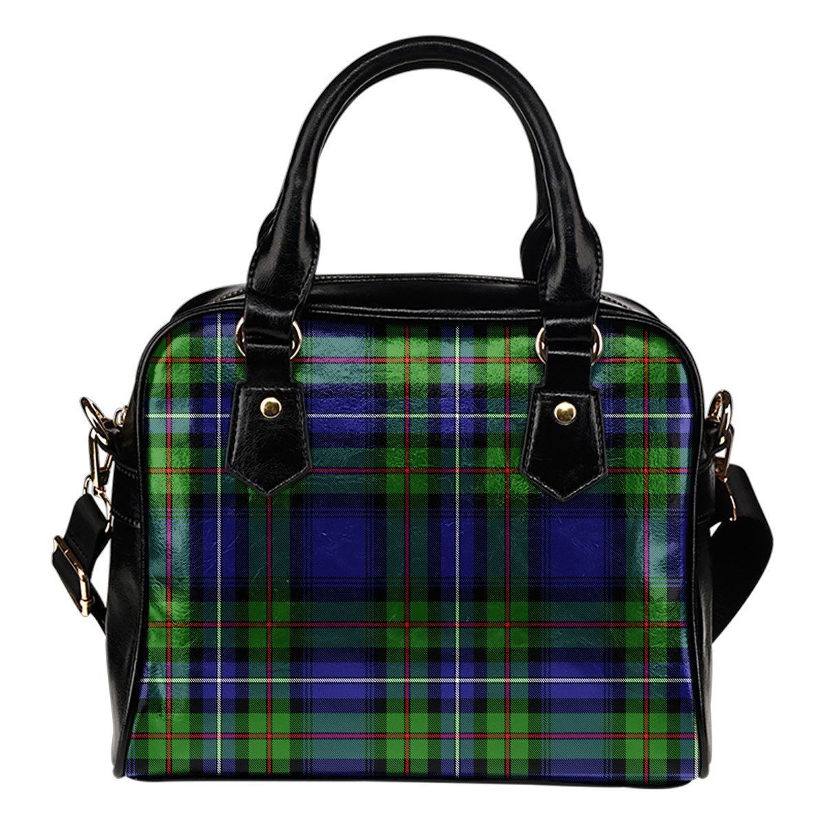 Robertson Hunting Modern Tartan Plaid Shoulder Handbag