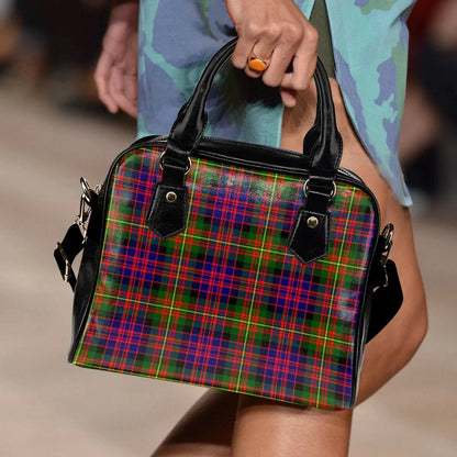 Carnegie Modern Tartan Plaid Shoulder Handbag