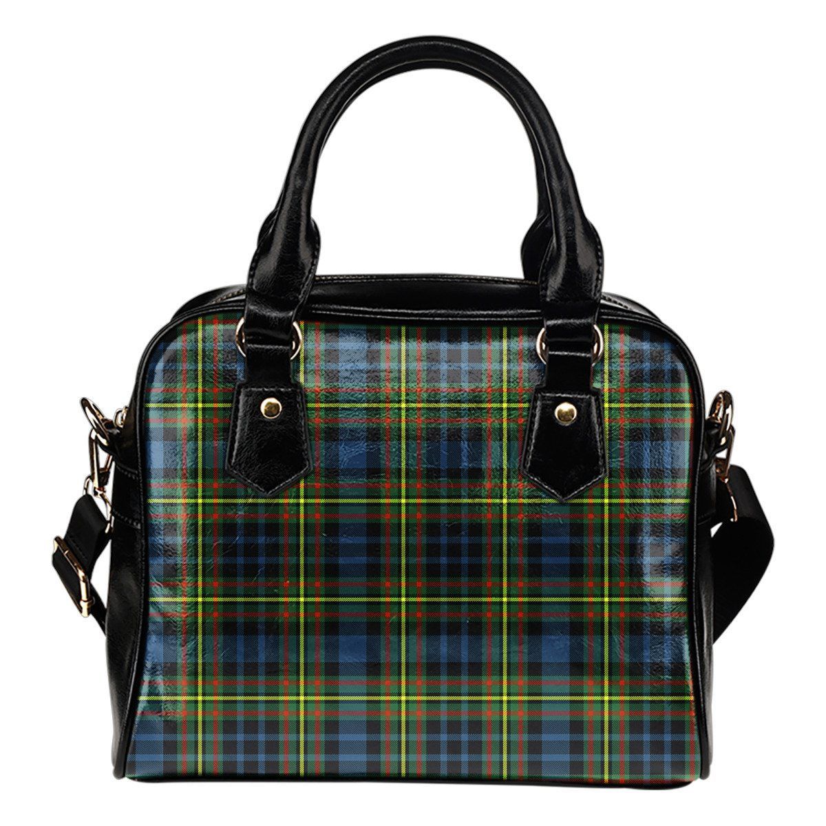 MacLellan Ancient Tartan Plaid Shoulder Handbag